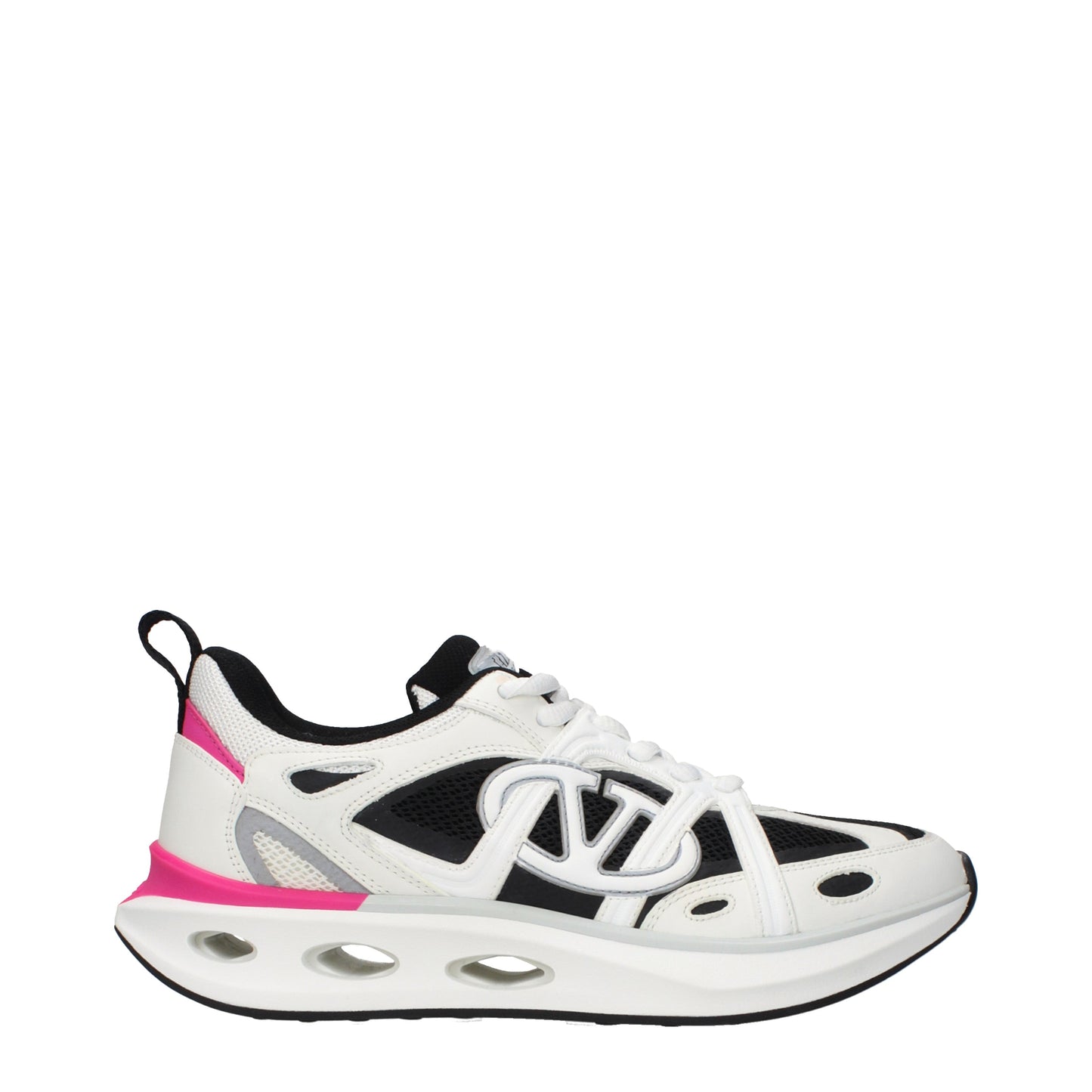 Valentino Garavani Sneakers Women Fabric  White/Black