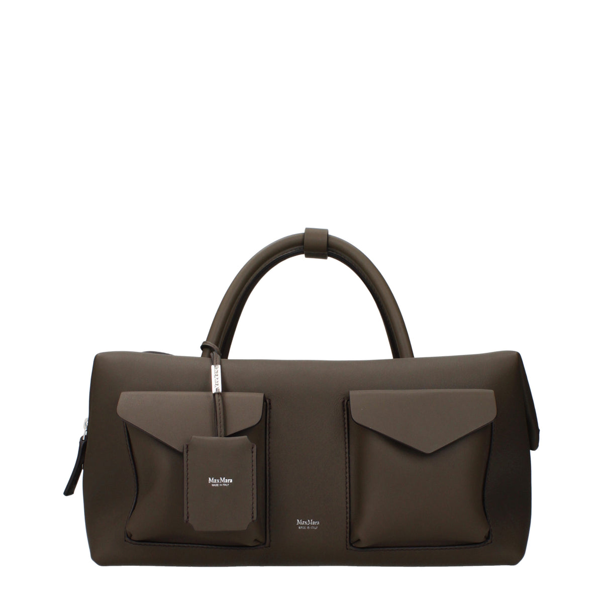 Max Mara Handbags Women Leather Green/Forest