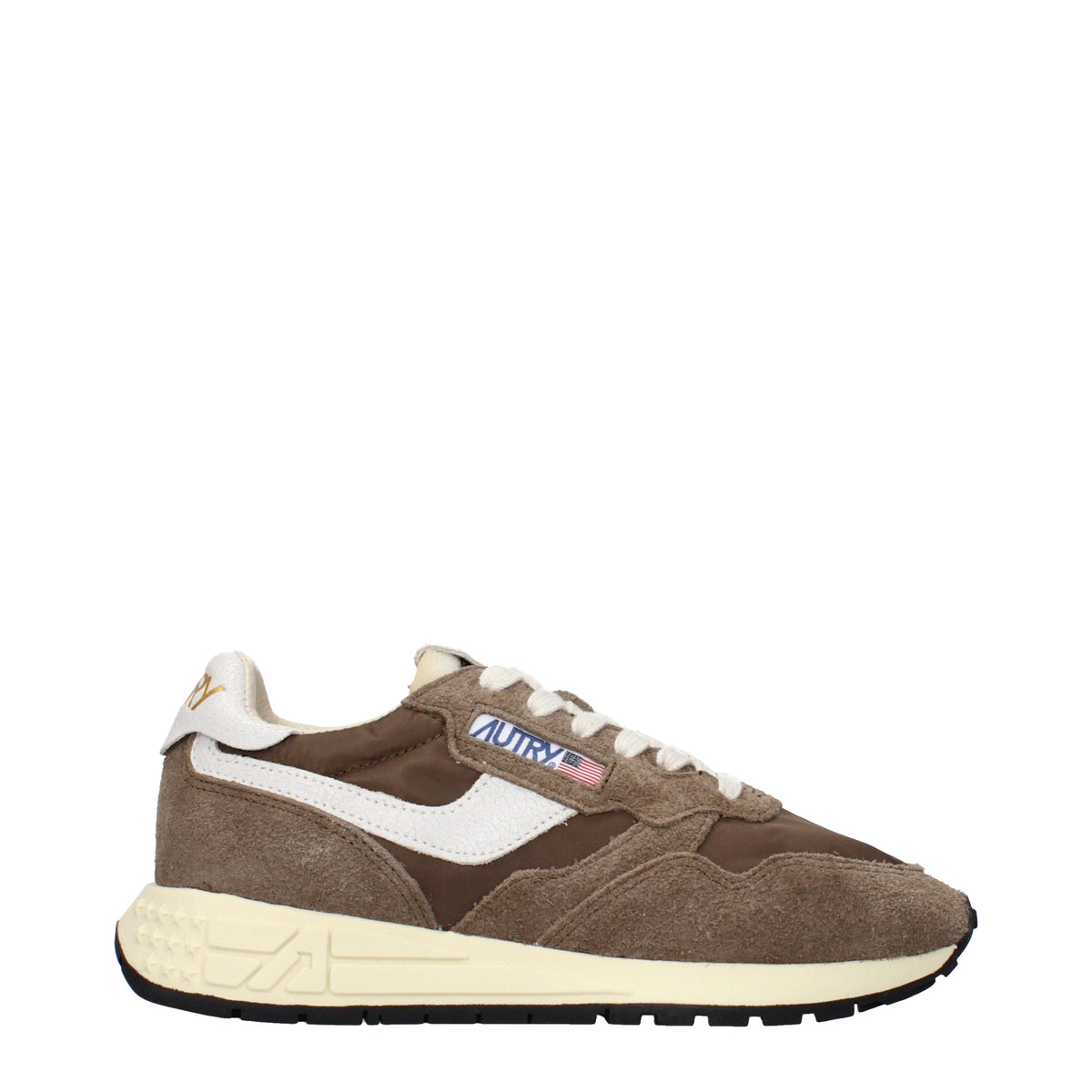 Autry Sneakers Women Fabric  Brown/White