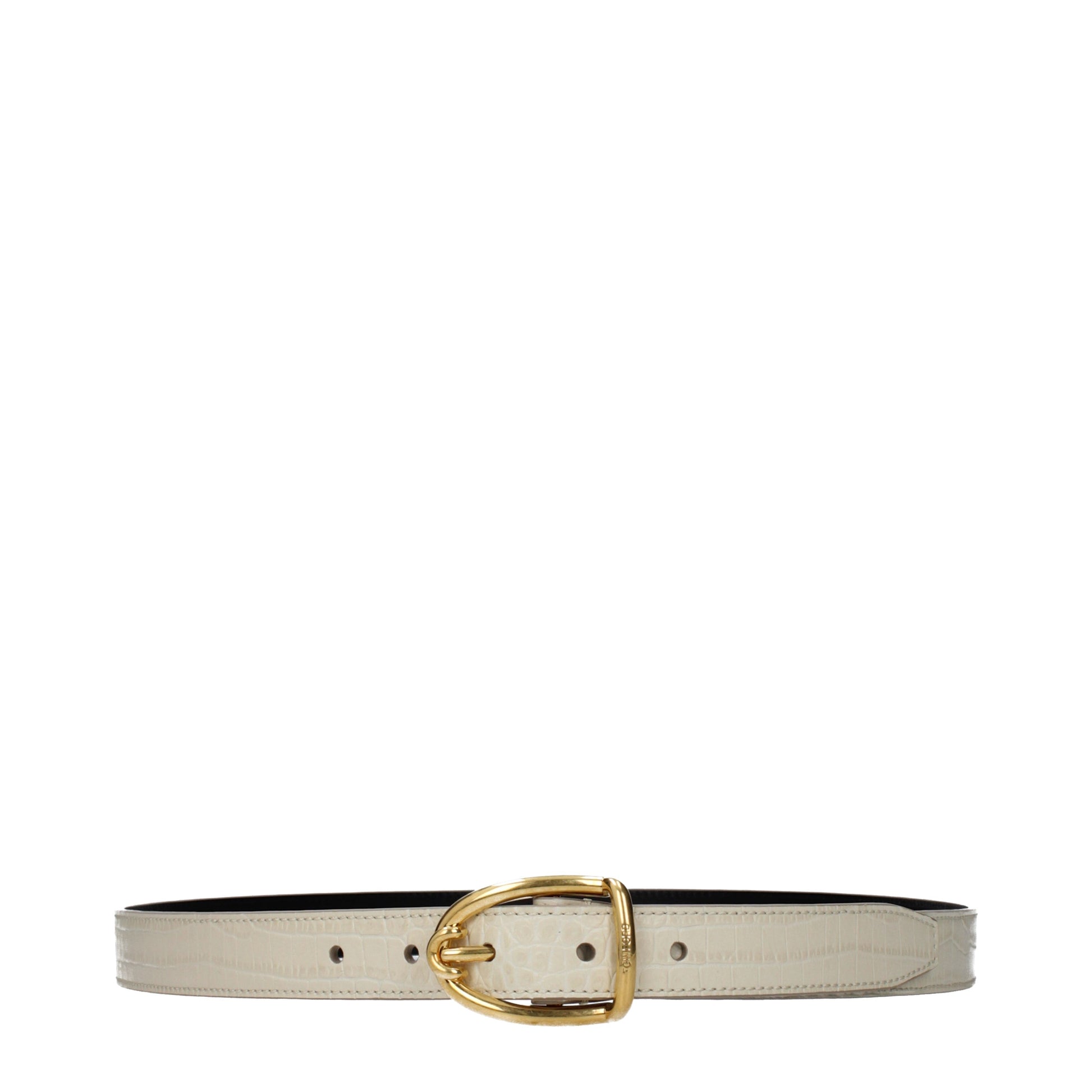 Tom Ford Belts Men Leather Beige