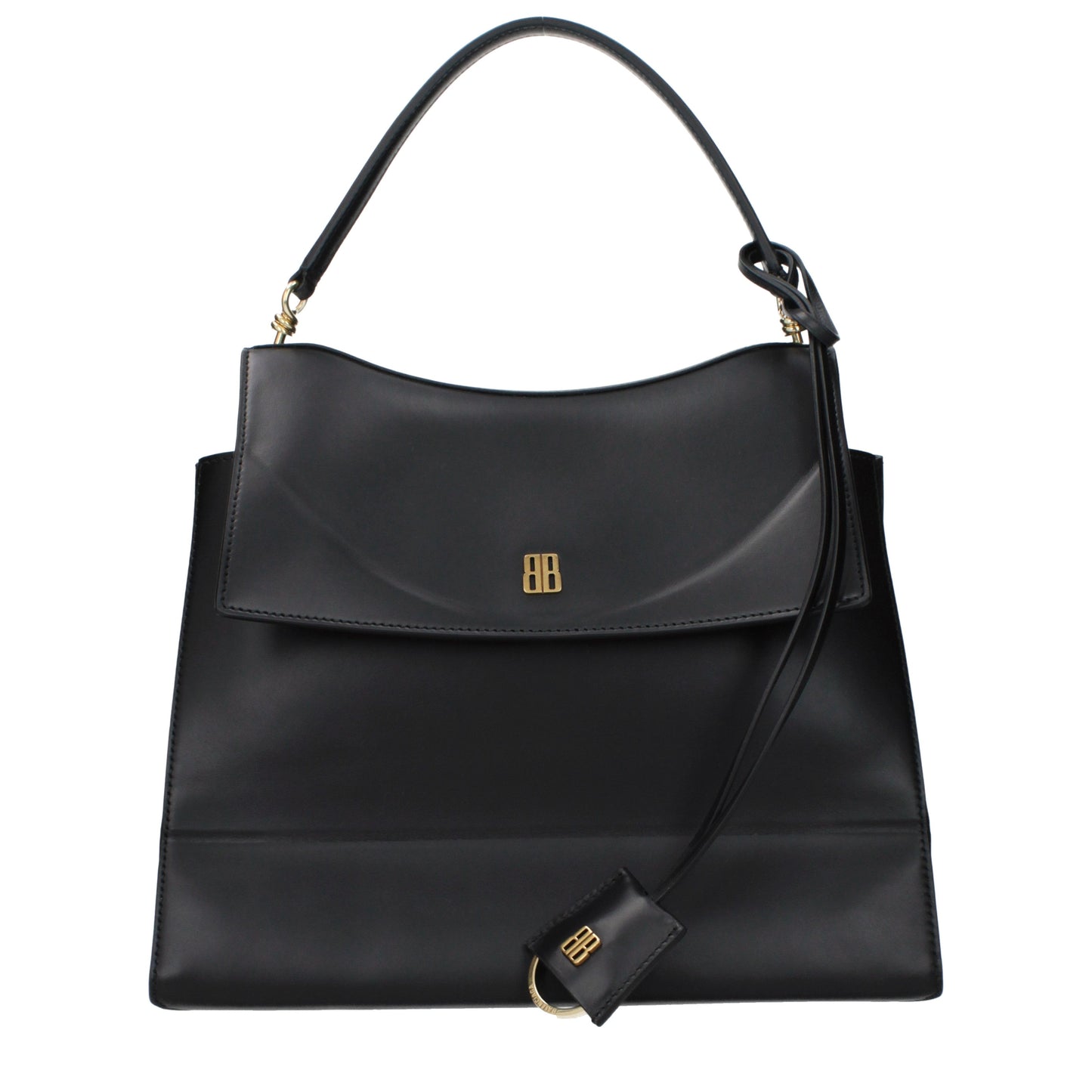 Balenciaga Handbags Women Leather Black