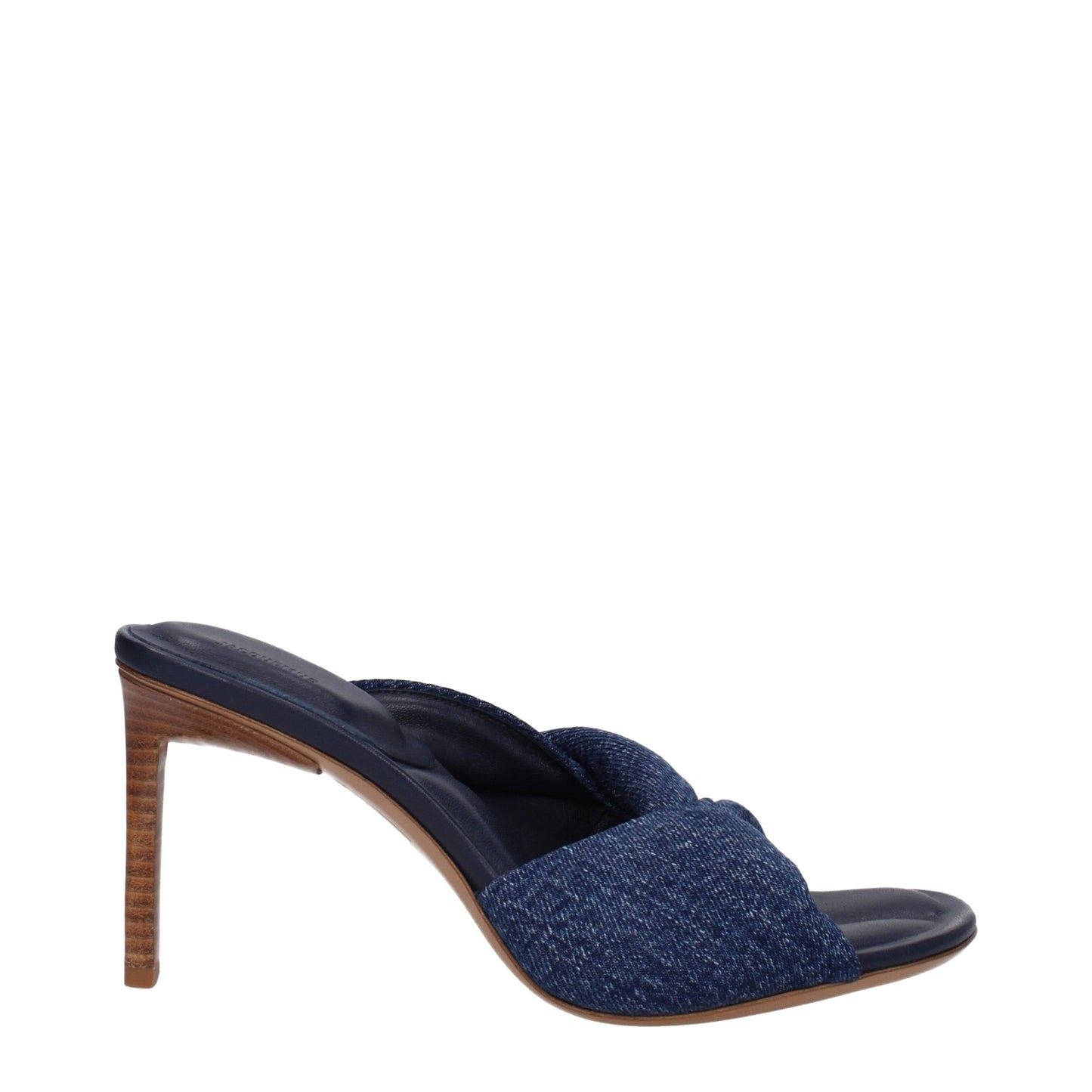 Jacquemus Women's Sandals in Fabric  Blue/Jeans