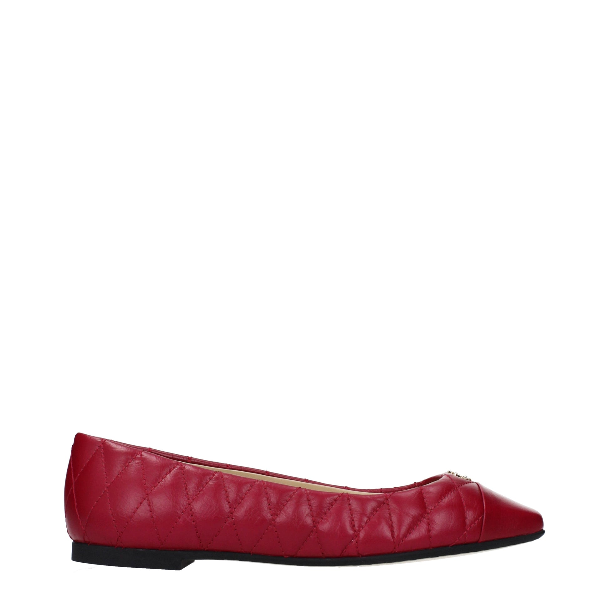 Jimmy Choo Ballet Flats Women Leather Fuchsia/Raspberry