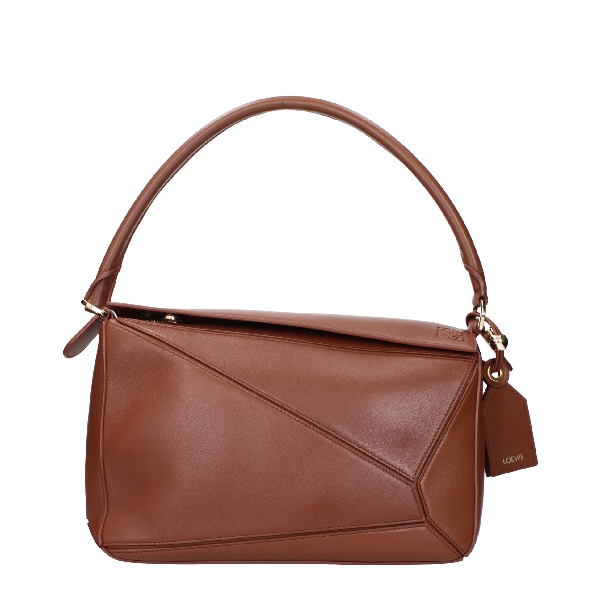 Loewe Handbags Women Leather Brown/Pecan