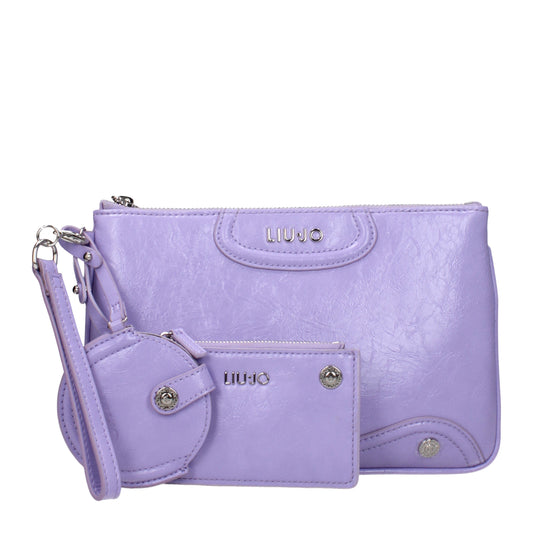 Liu Jo Crossbody Bags Women Polyester Violet/Wisteria