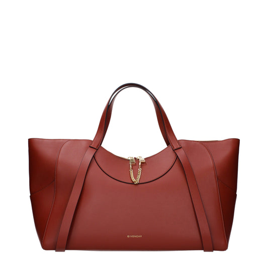 Givenchy Handbags Women Leather Brown/Terracotta