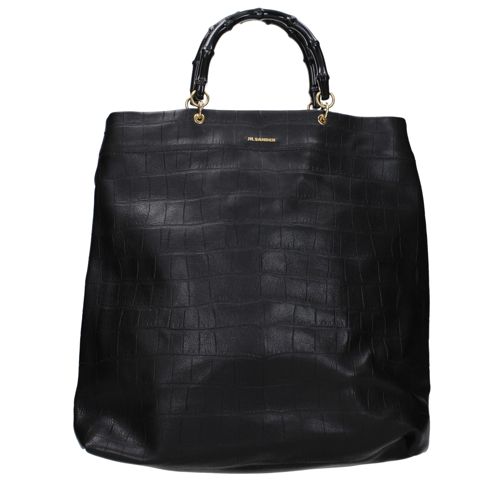 Jil Sander Handbags Women Leather Black