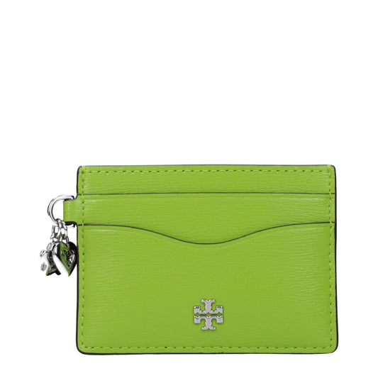 Tory Burch Document Holders Women Leather Green