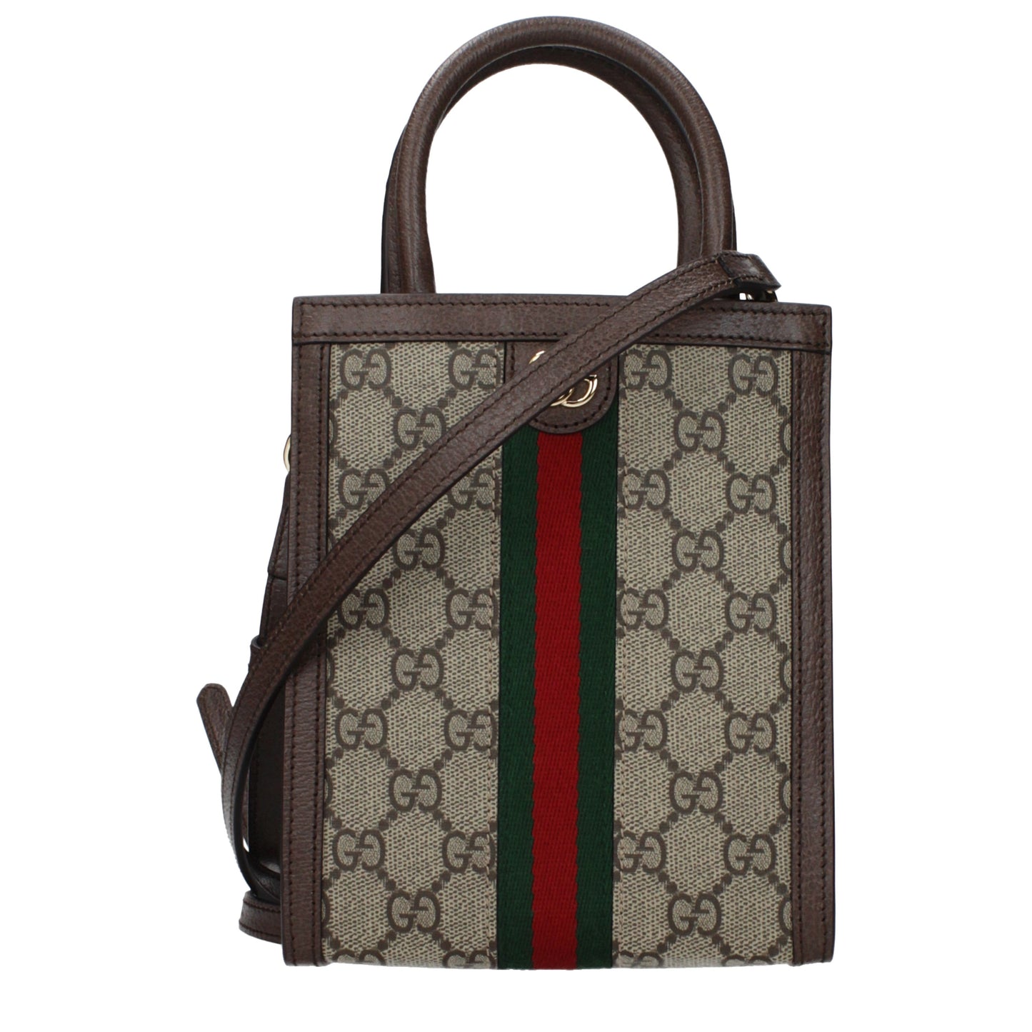 Gucci Handbags Women Fabric  Beige/Ebony