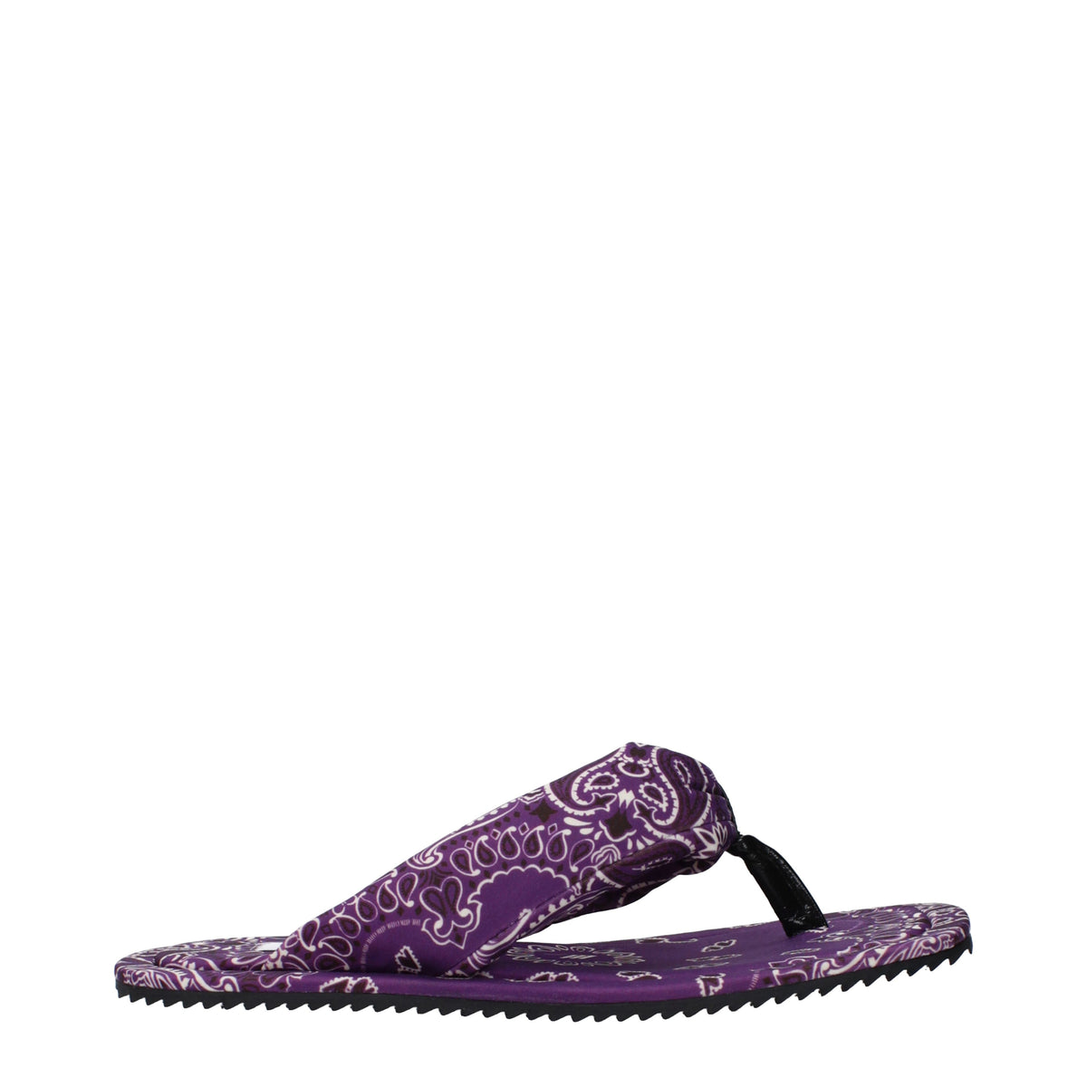 The Attico Women's Flip Flops Fabric Violet