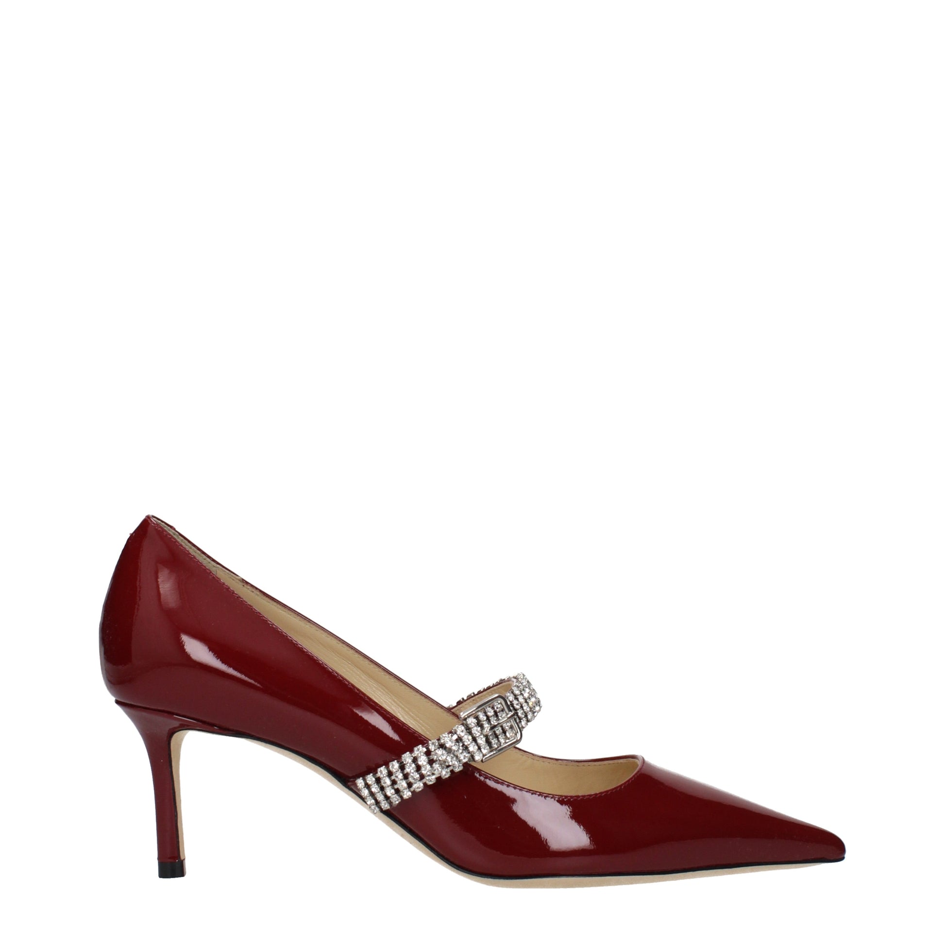 Jimmy Choo Pumps Women Patent Leather Red/Cherry