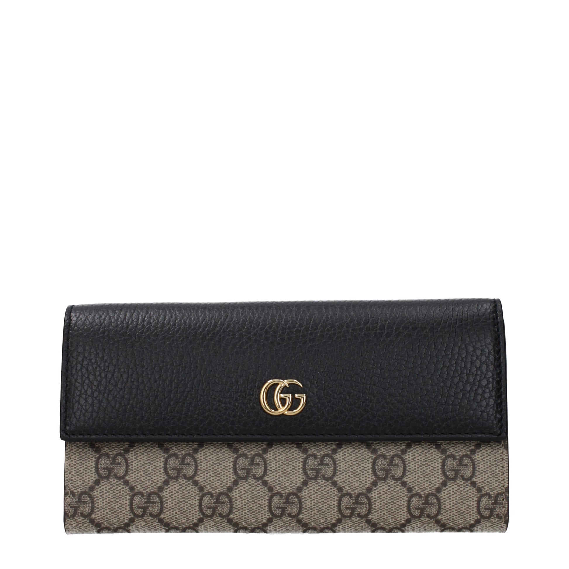 Gucci Wallets Women Fabric  Beige/Black