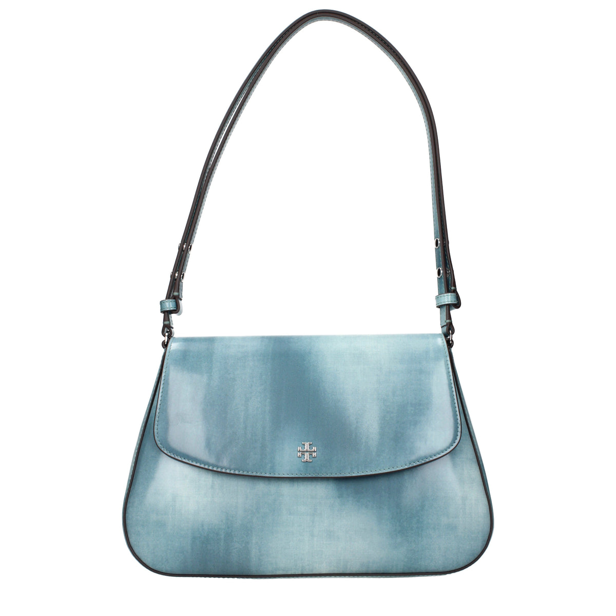 Tory Burch Shoulder Bags Women Leather Blue