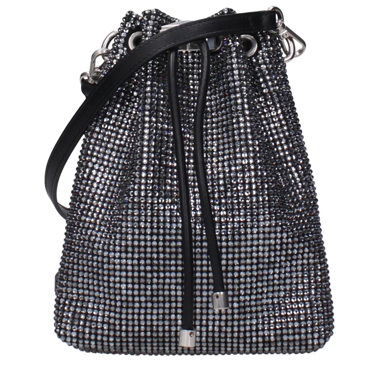 Jimmy Choo Crossbody Bags Women Satin Black