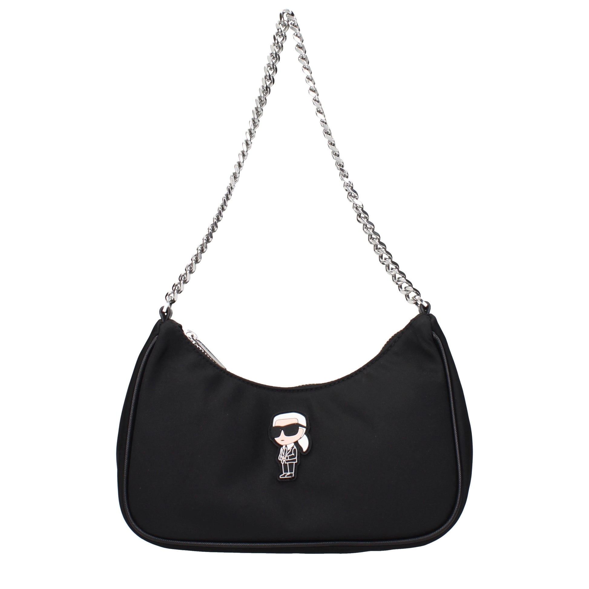 Karl Lagerfeld Shoulder Bags Women Fabric  Black