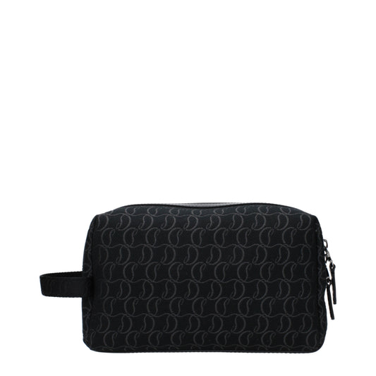 Louboutin Men's Beauty Case Fabric