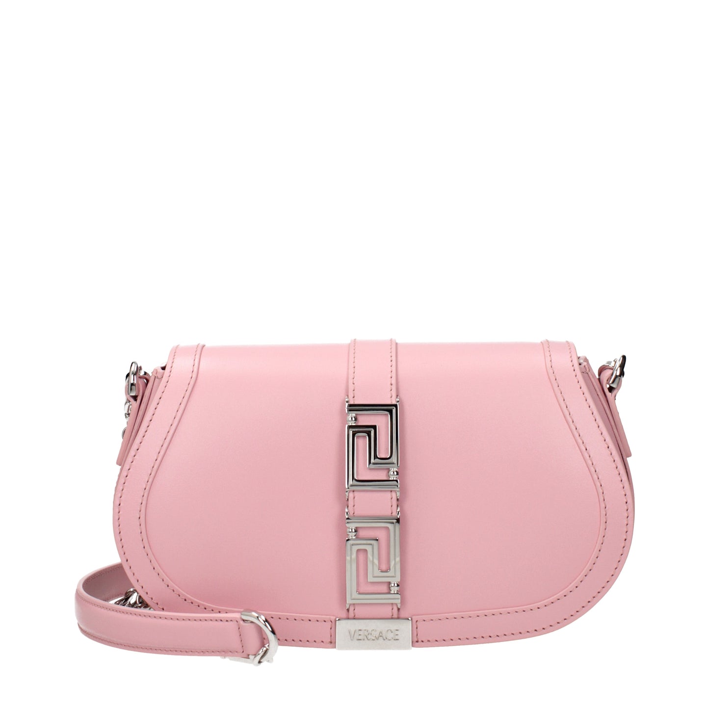 Versace Shoulder Bags Women Leather Pink