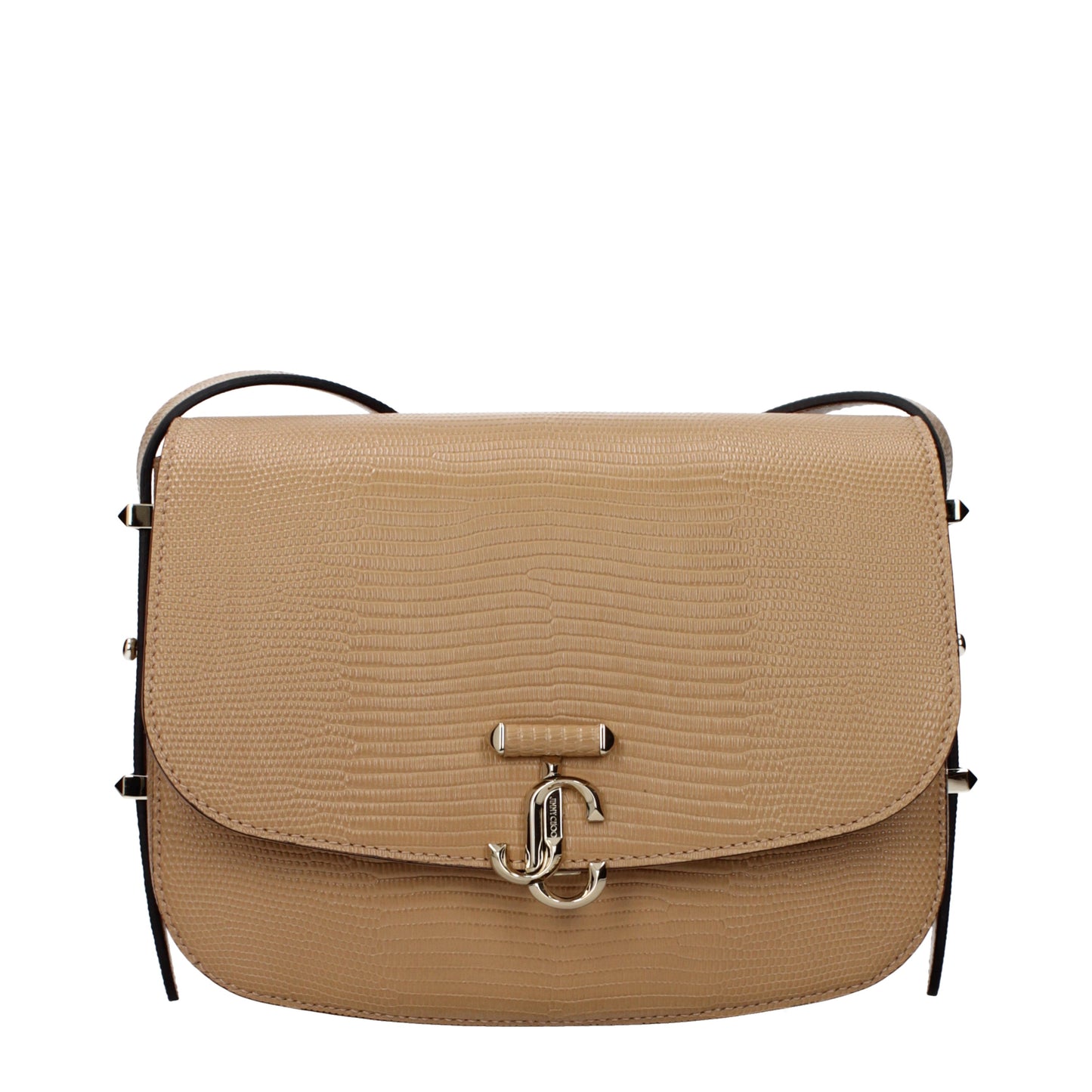 Jimmy Choo Crossbody Bags Women Leather Brown/Cookie