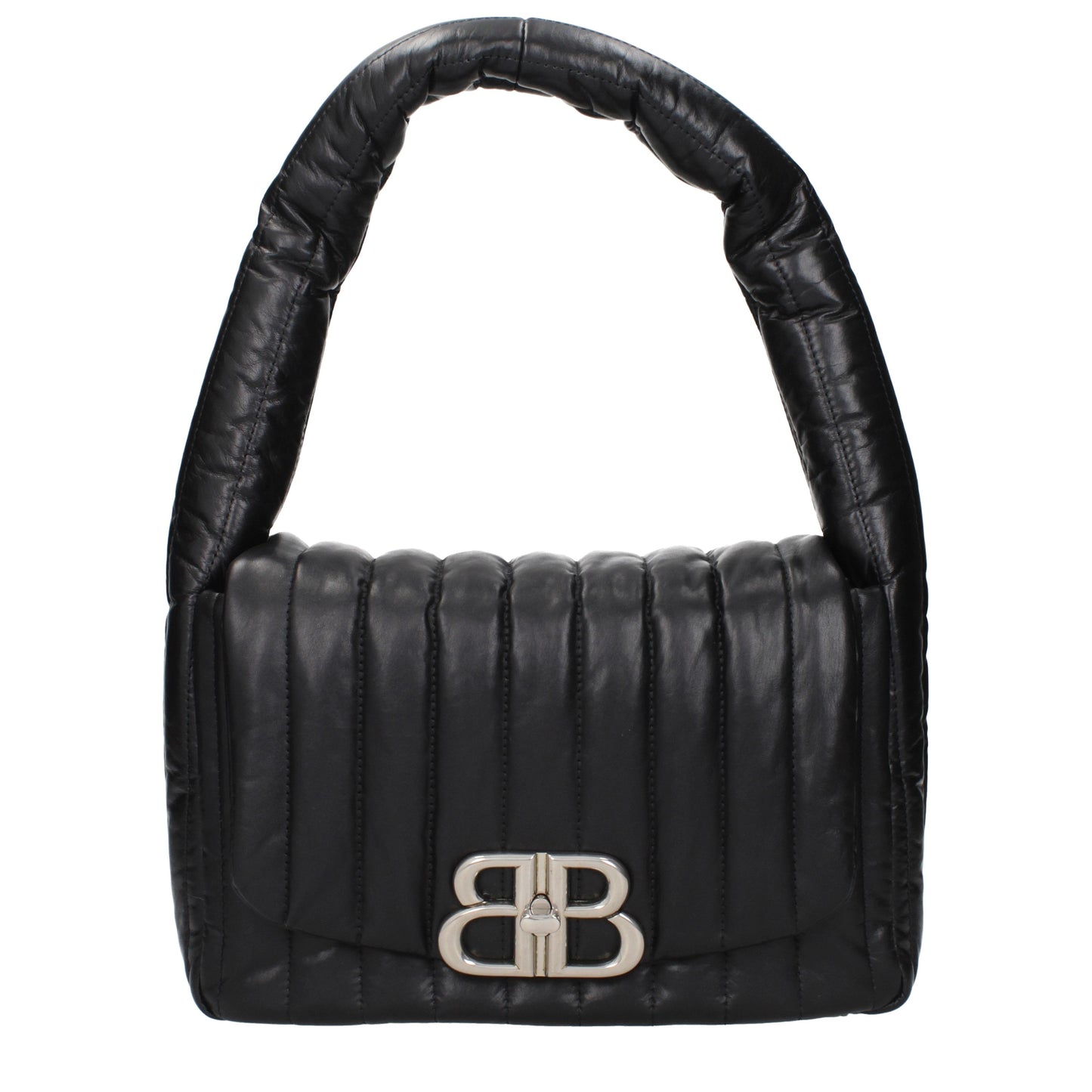 Balenciaga Handbags Women Leather Black