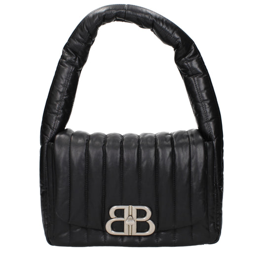 Balenciaga Handbags Women Leather Black