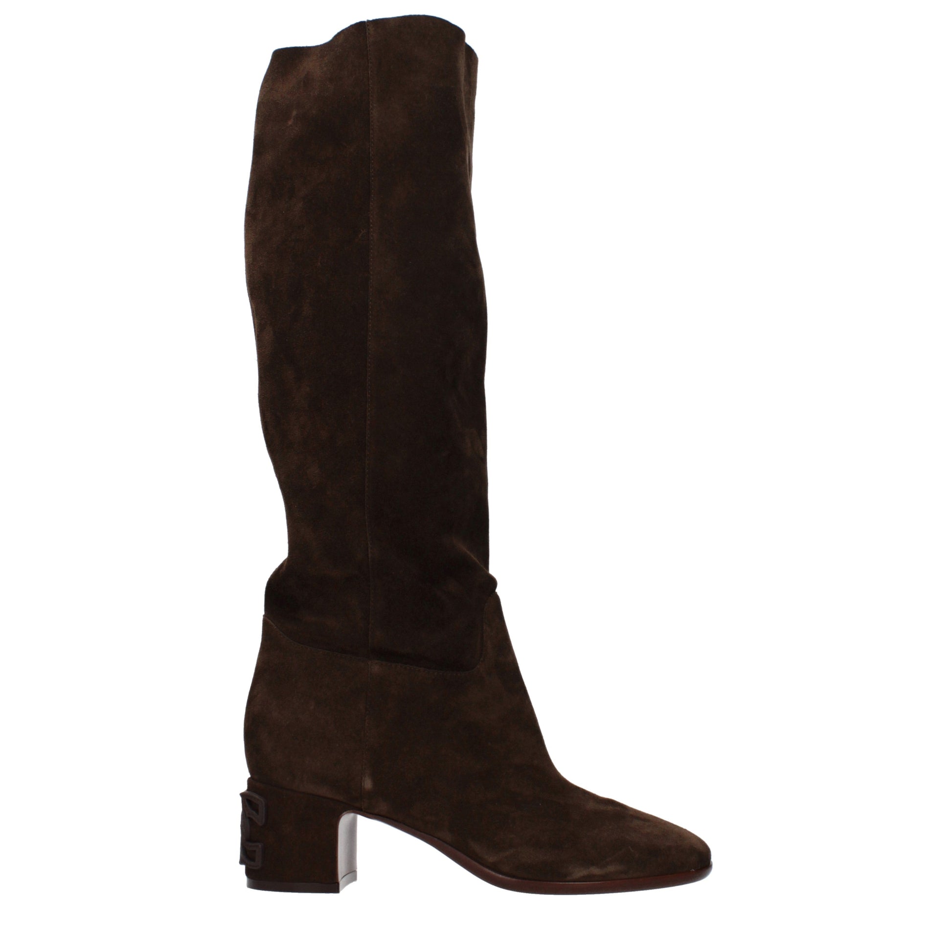 Casadei Boots Women Suede Brown/Cocoa