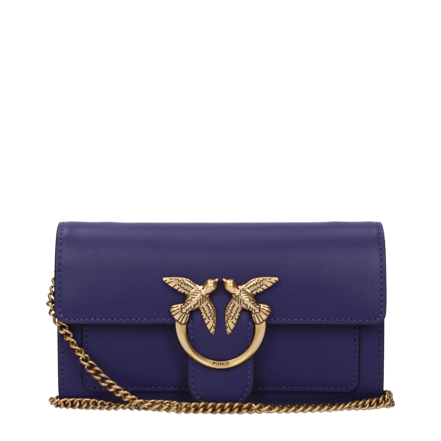 Pinko Clutches Women Leather Violet
