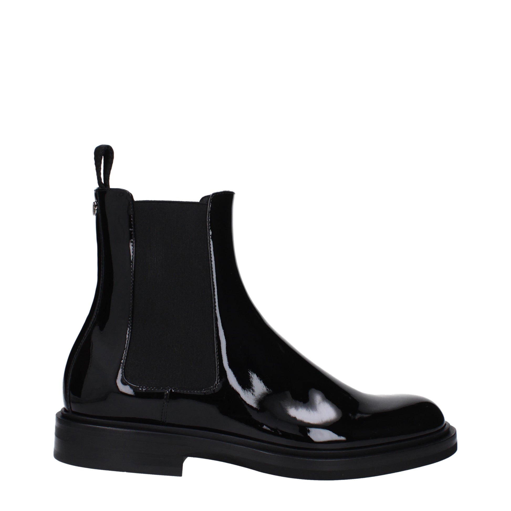 Dolce&Gabbana Men's Ankle Boots Patent Leather