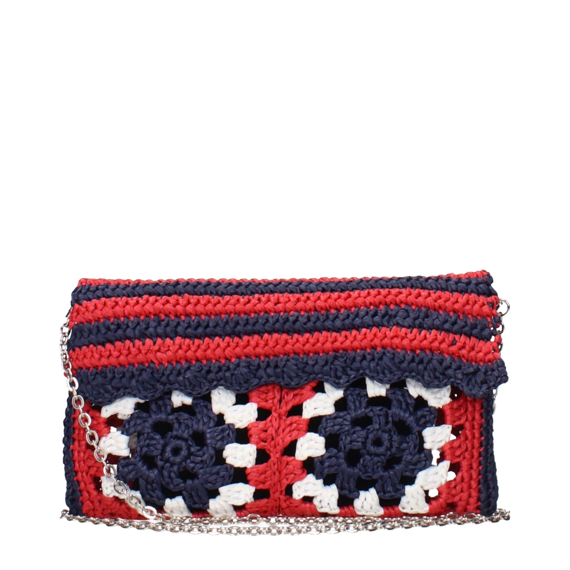 Miu Miu Women's Clutches Raffia Multicolor
