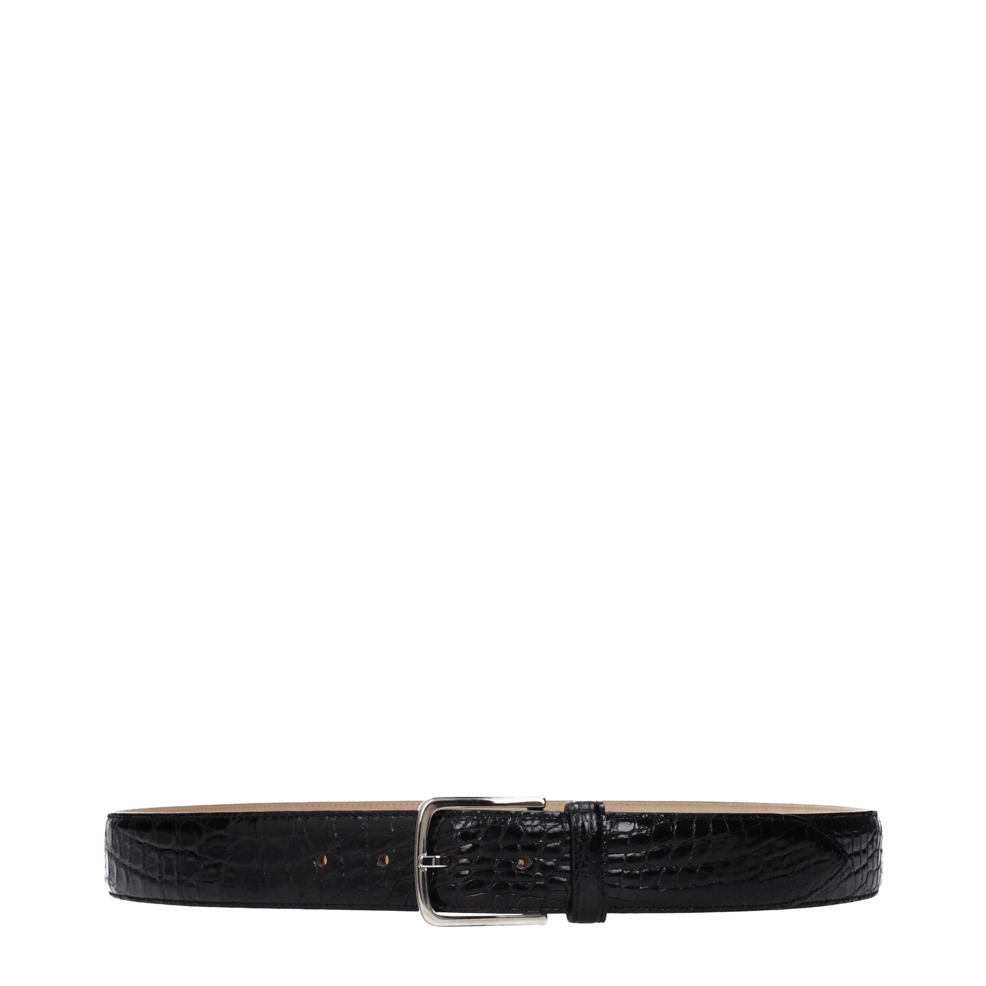 Orciani Belts Men Leather Black