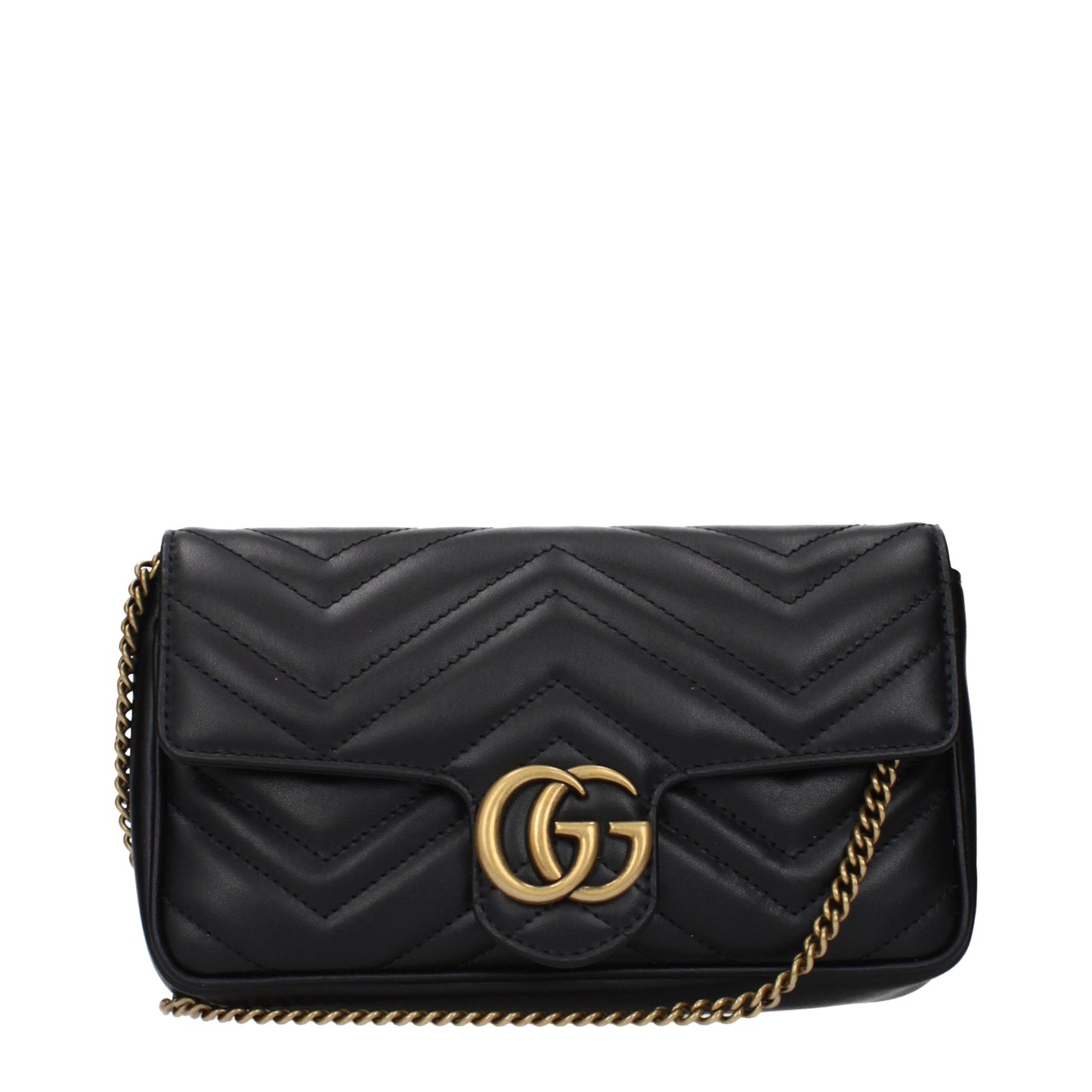 Gucci Crossbody Bags Women Leather Black