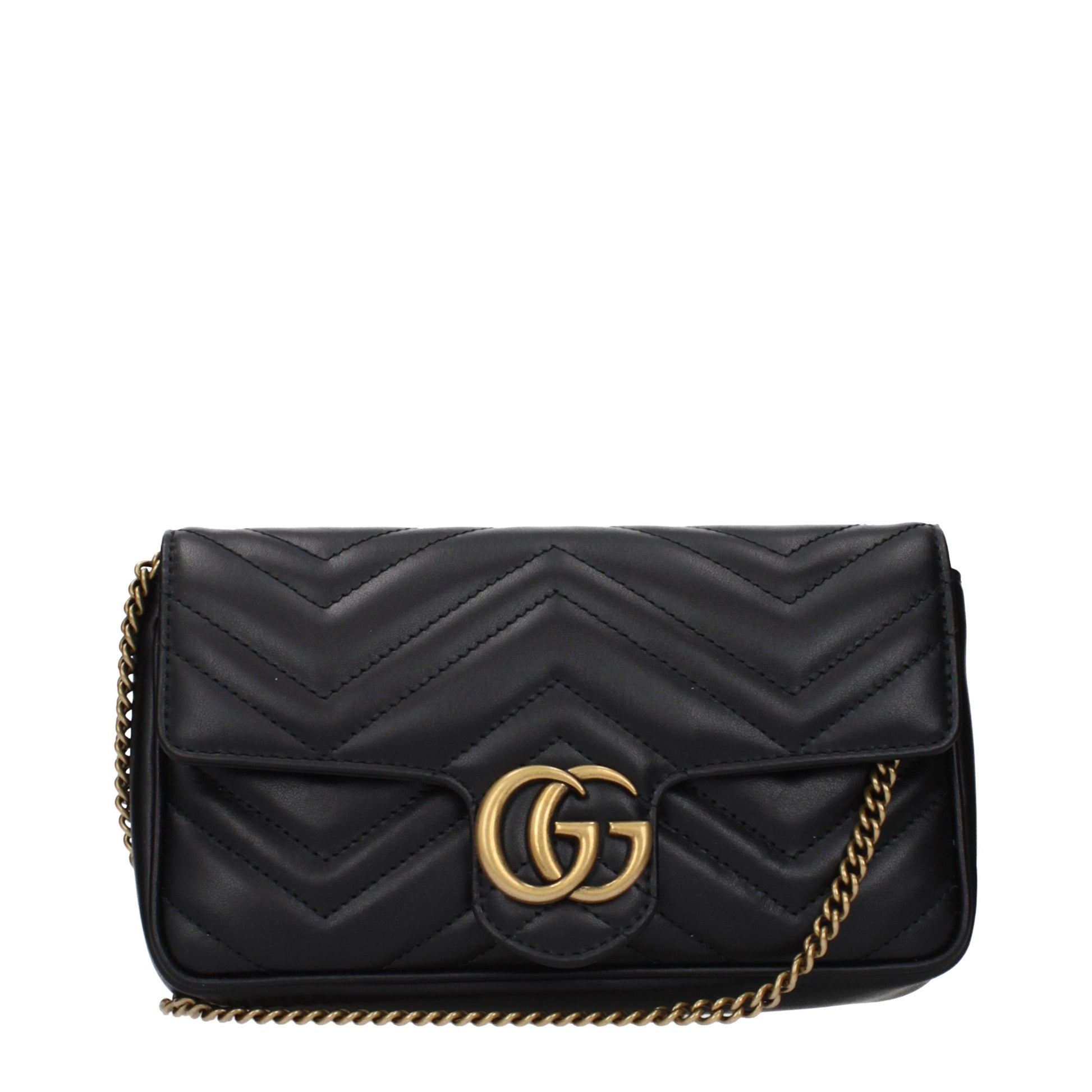 Gucci Crossbody Bags Women Leather Black