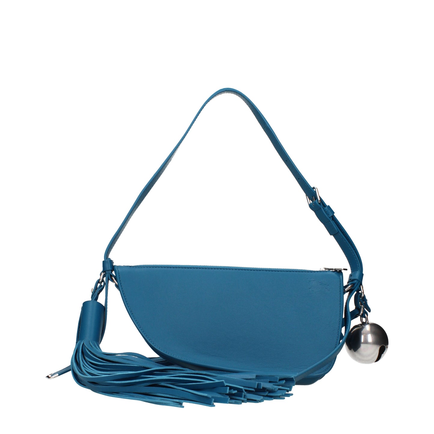 Burberry Shoulder Bags Women Leather Blue/Oil Blue
