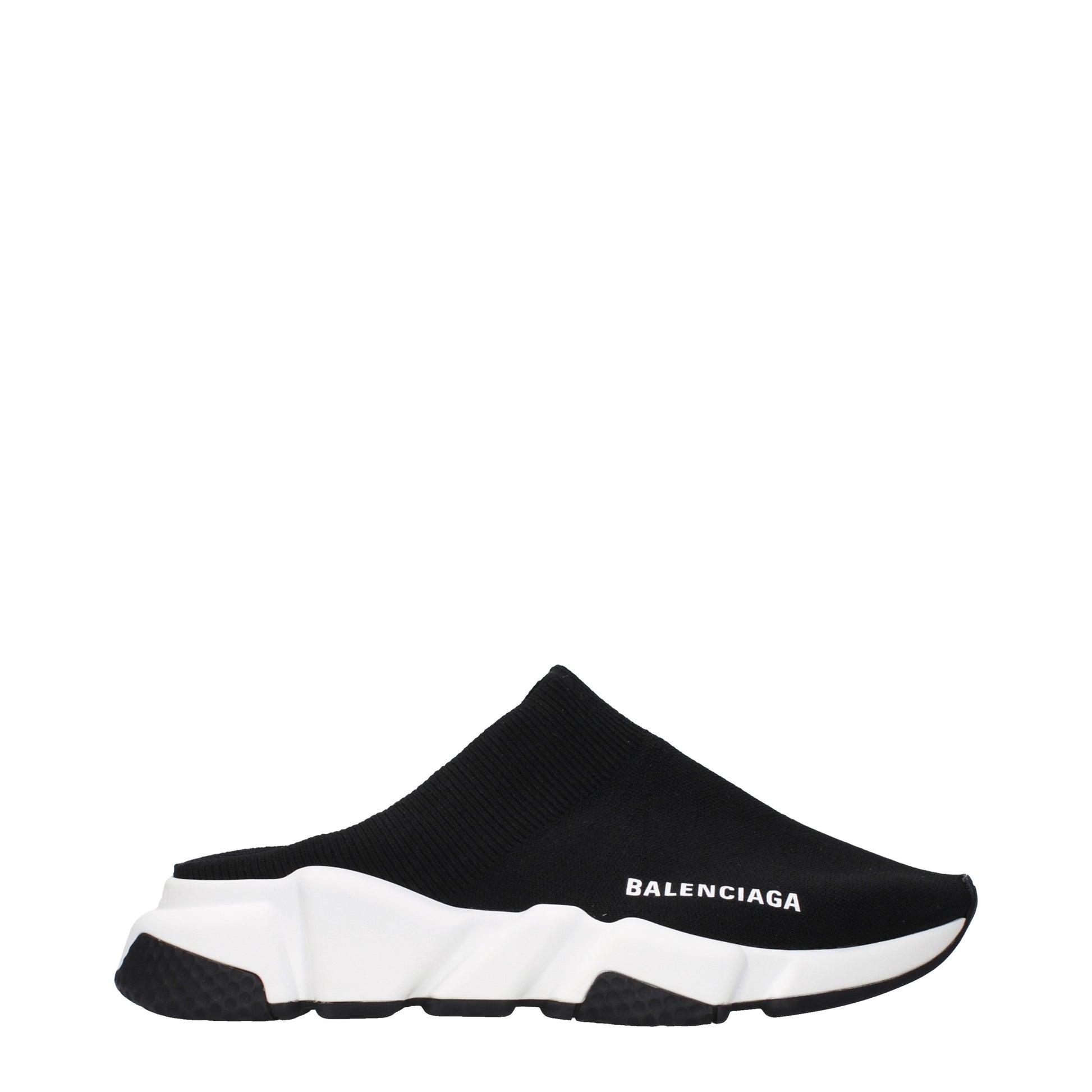 Balenciaga Slippers and Clogs Women Fabric  Black