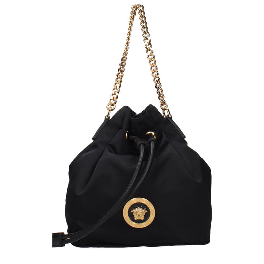 Versace Handbags Women Fabric  Black