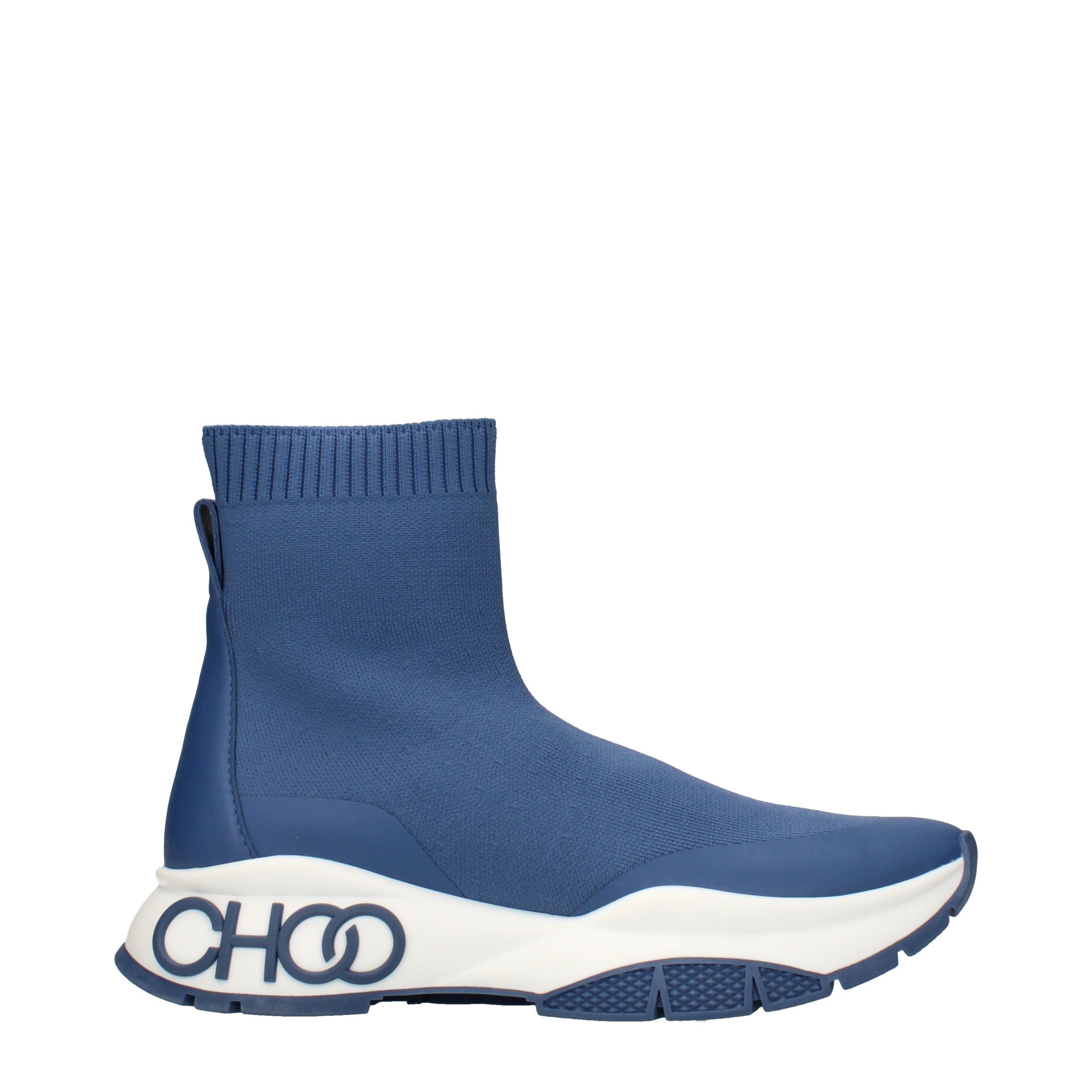 Jimmy Choo Ankle Boots Men Fabric  Blue/Denim