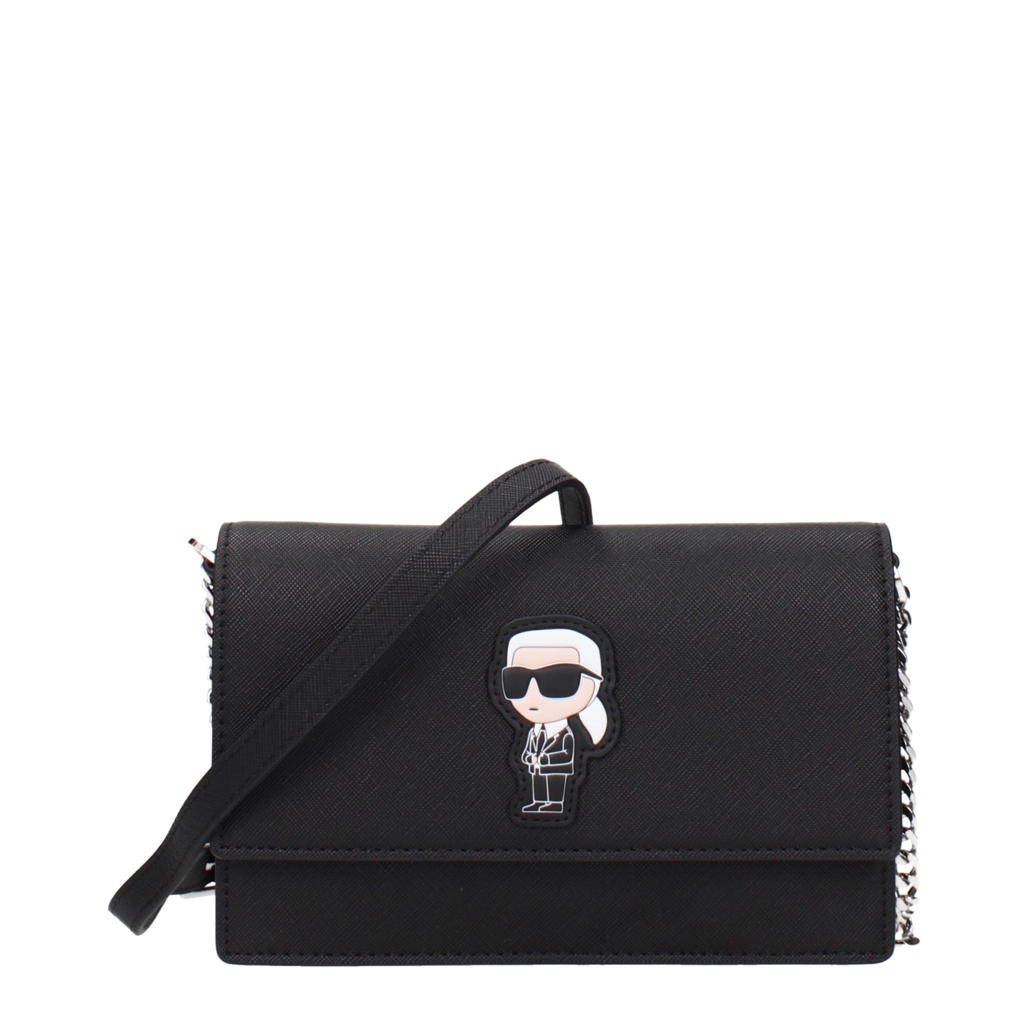Karl Lagerfeld Crossbody Bags Women Polyurethane Black