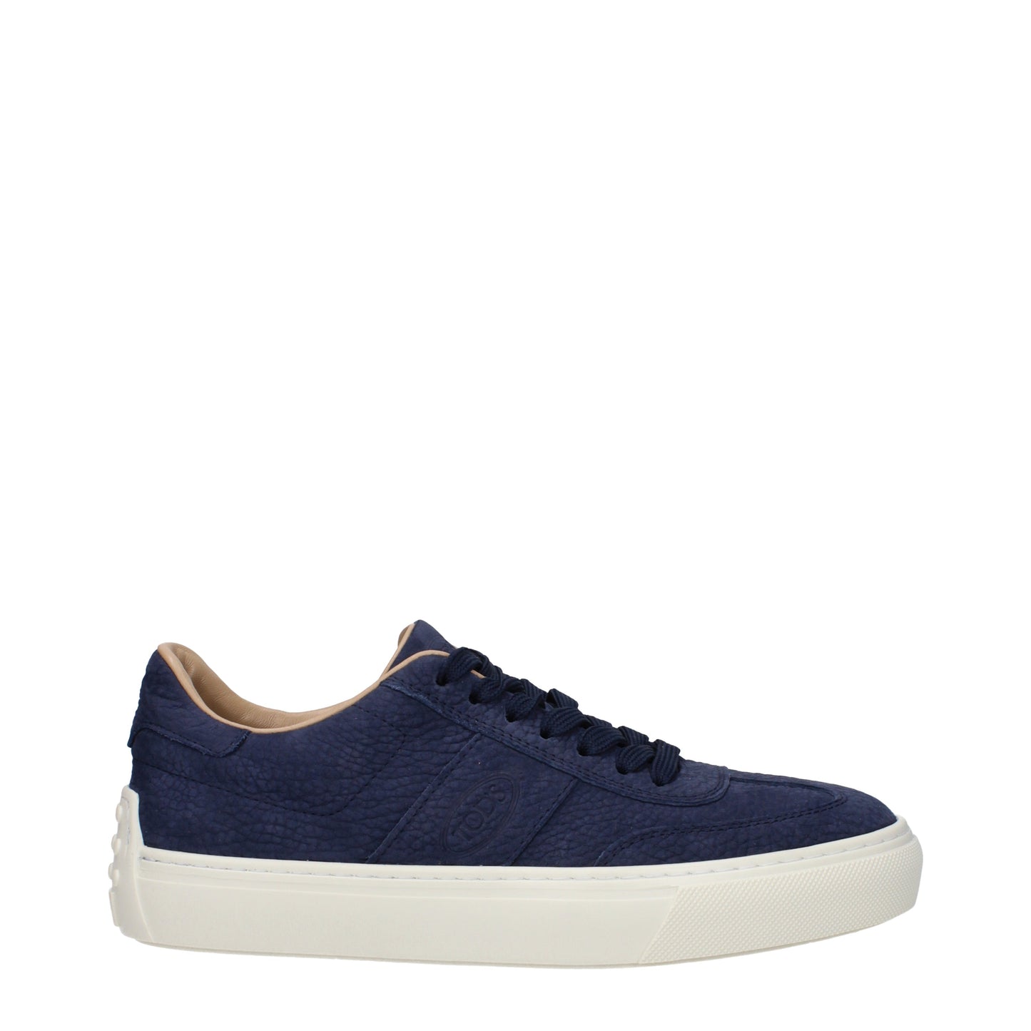 Tod's Men's Sneakers in Suede Blue/Blu Galaxy