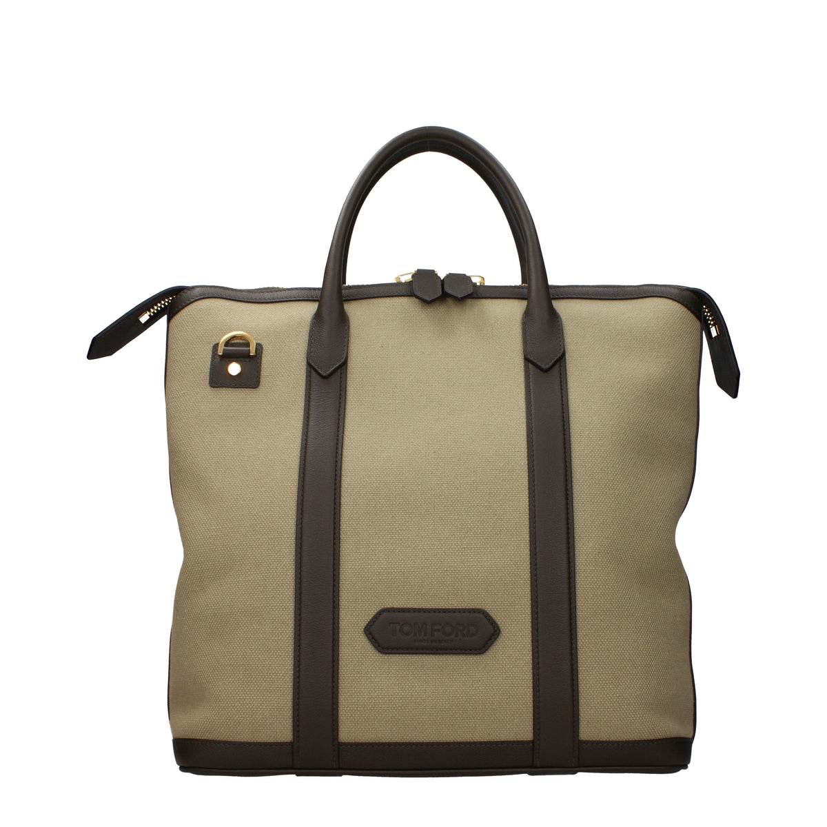 Tom Ford Handbags Men Fabric  Beige/Brown