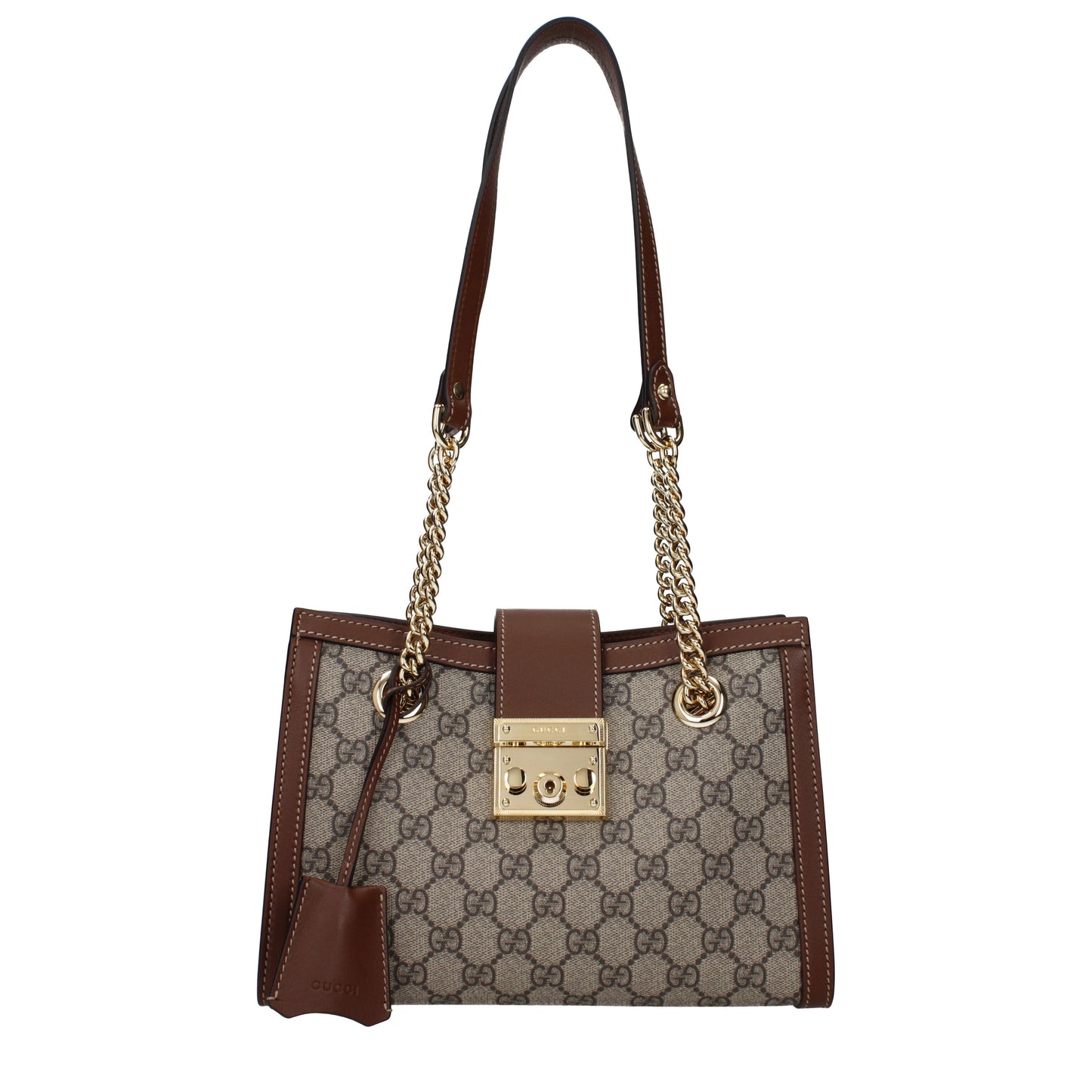 Gucci Shoulder Bags Women Fabric  Beige/Brown
