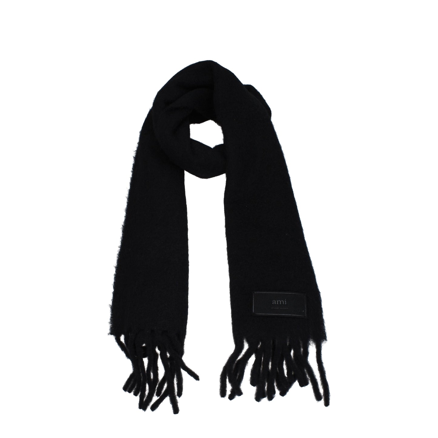 Ami Scarves Women Alpaca Black