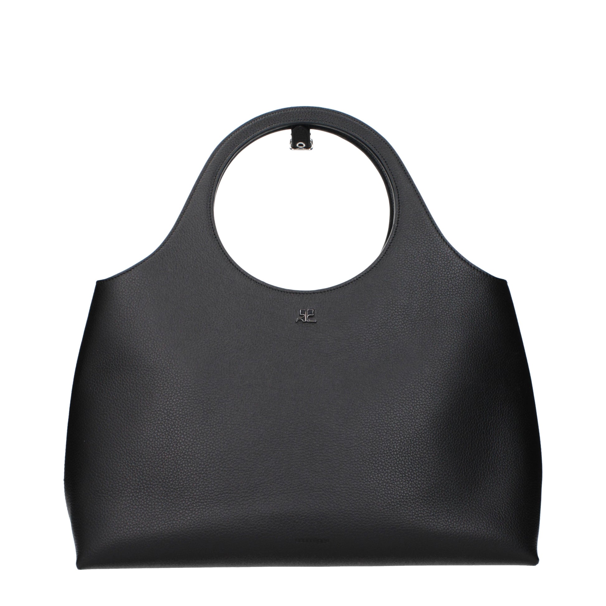 Courrèges Handbags Women Leather Black