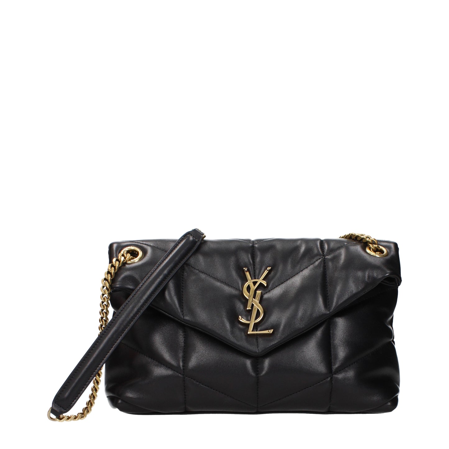 Saint Laurent Shoulder Bags Women Leather Black