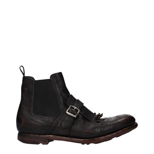 Church's Ankle Boots Men Leather Brown/Ebony