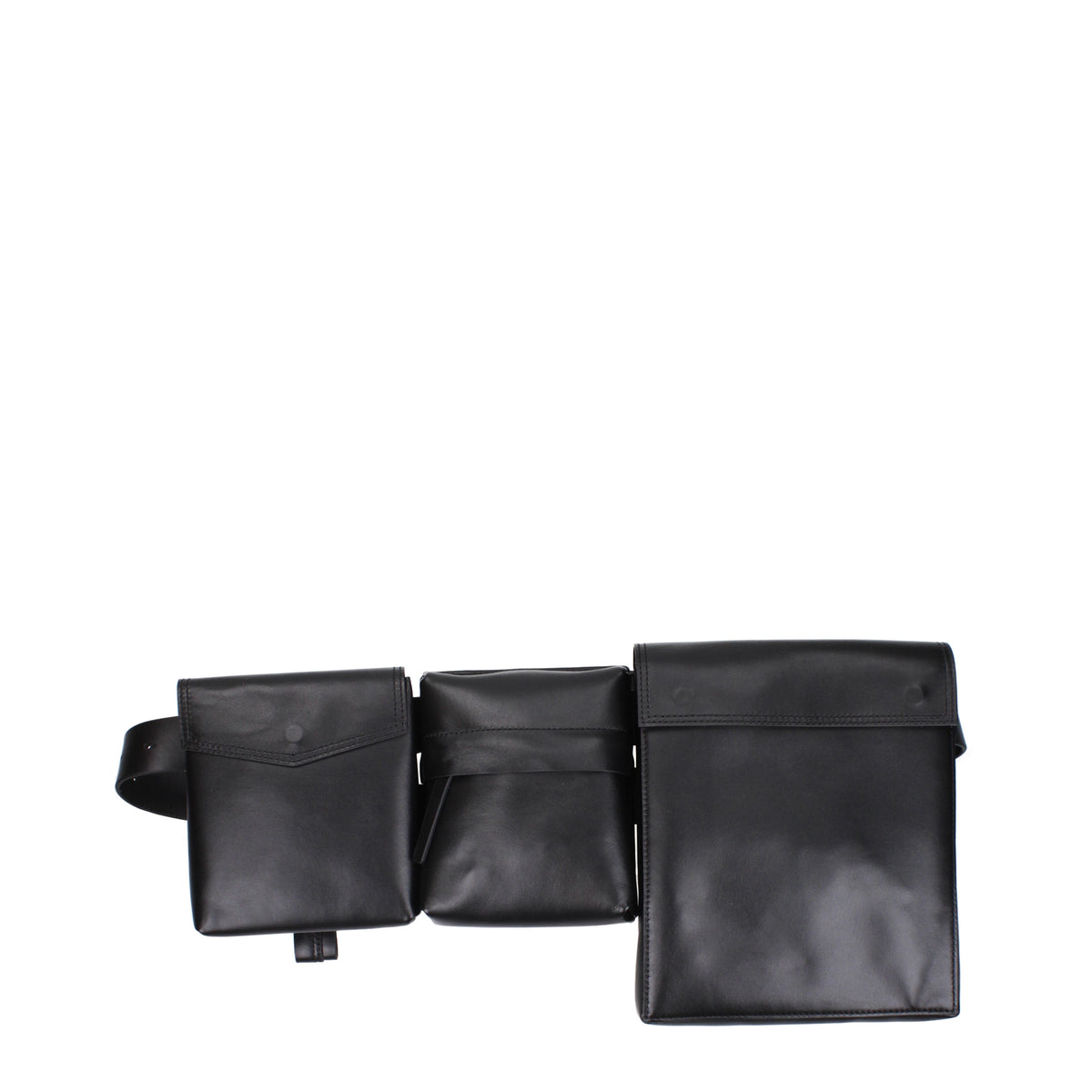The Attico Backpacks and Bumbags Men Leather Black