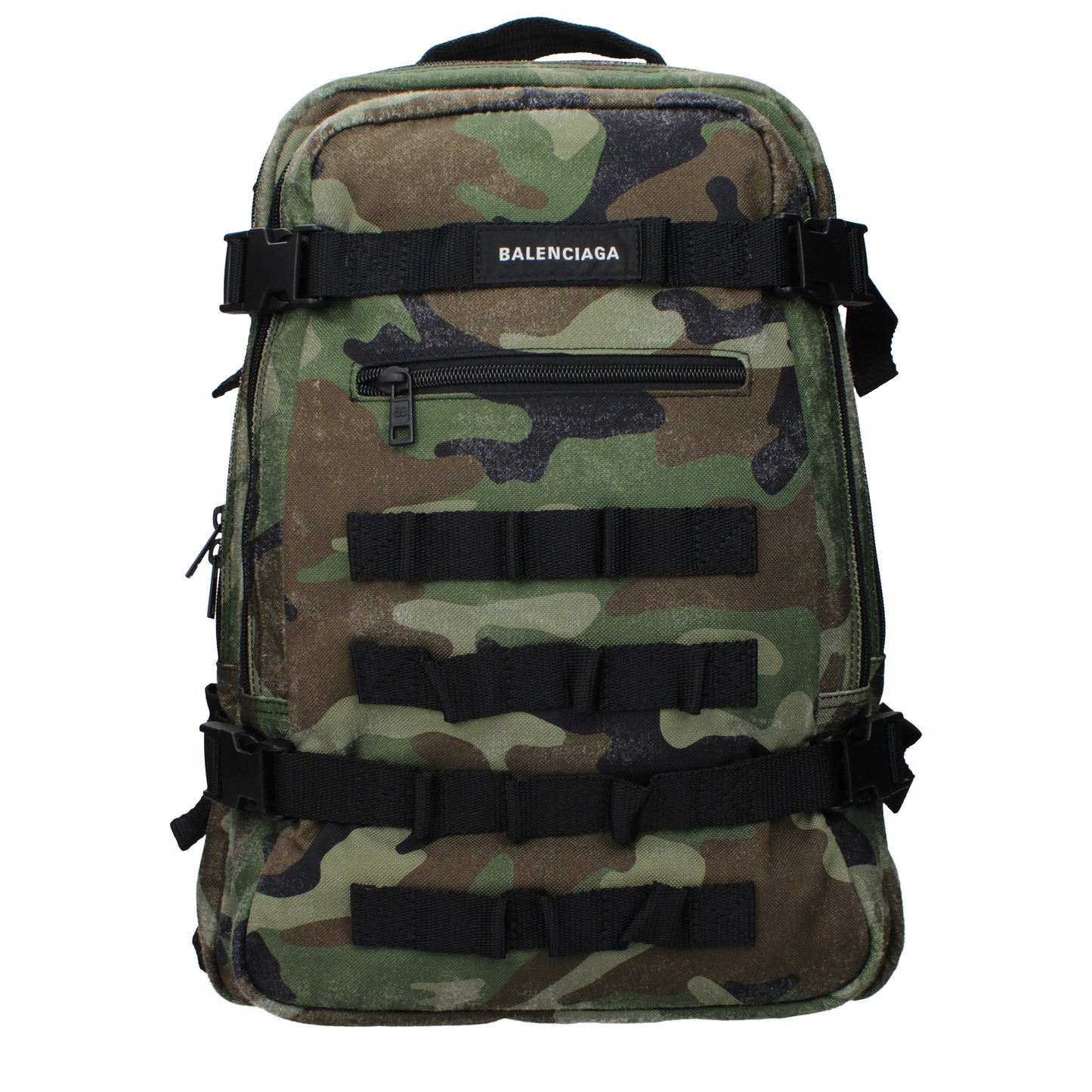 Balenciaga Backpacks and Bumbags Men Fabric  Green/Camouflage Green