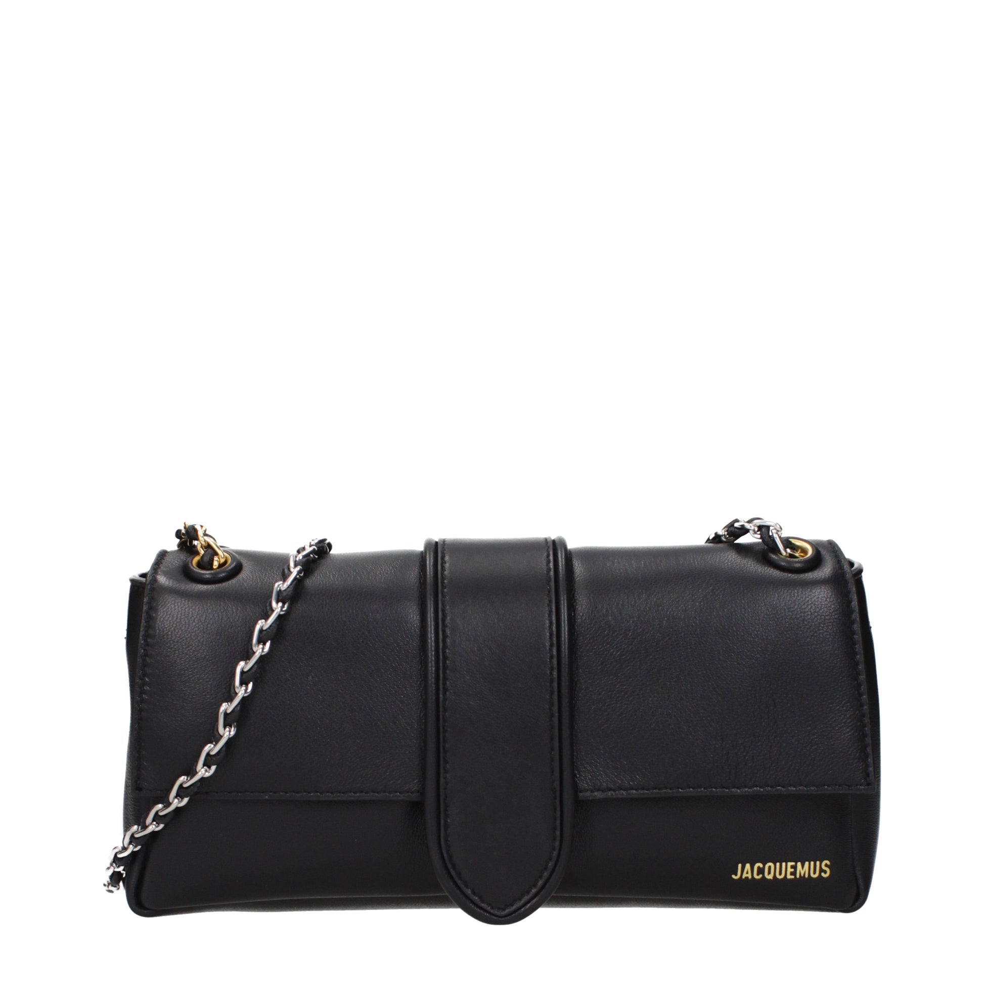 Jacquemus Shoulder Bags Women Leather Black