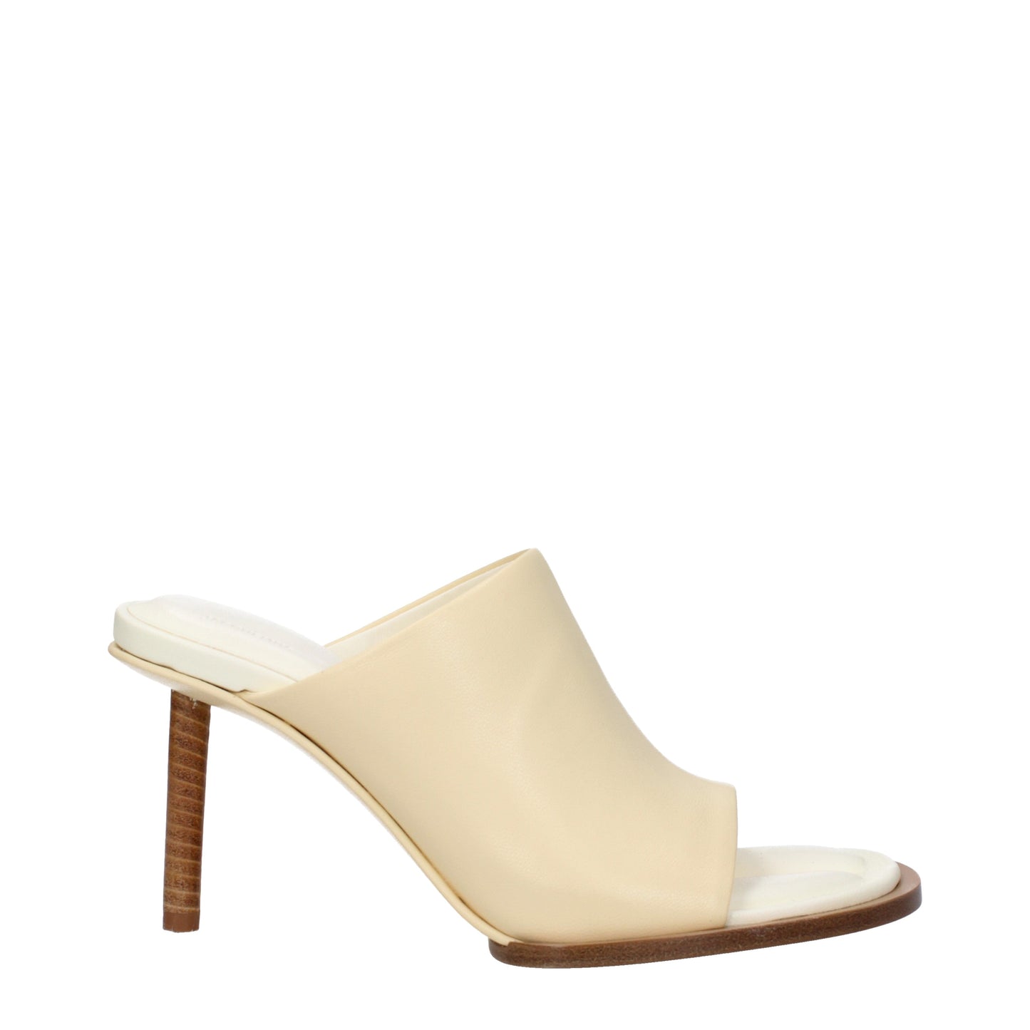 Jacquemus Women's Sandals in Leather Beige