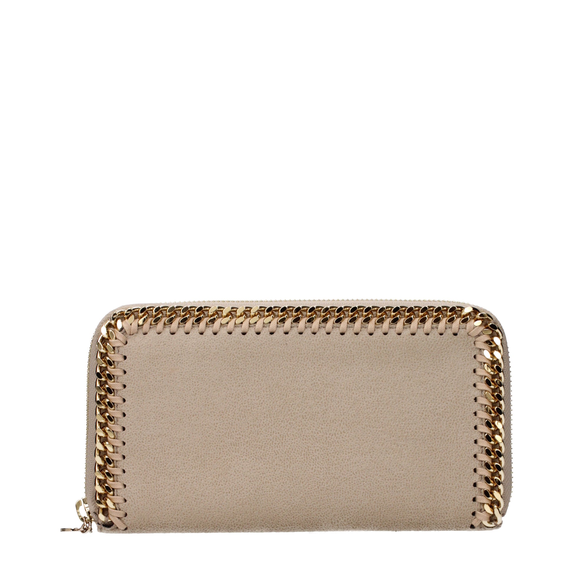 Stella McCartney Wallets Women Eco Suede Beige/Butter