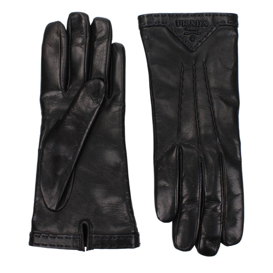 Prada Women's Gloves Leather