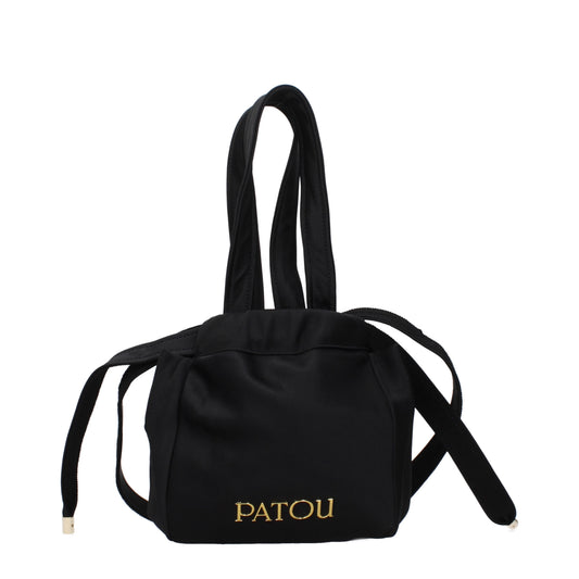 Patou Handbags Women Fabric  Black